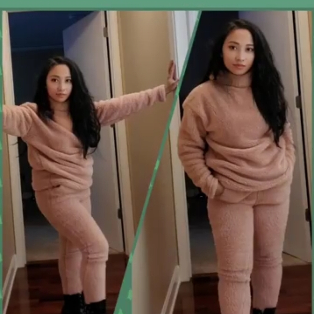 Cozy Pink Loungewear Set